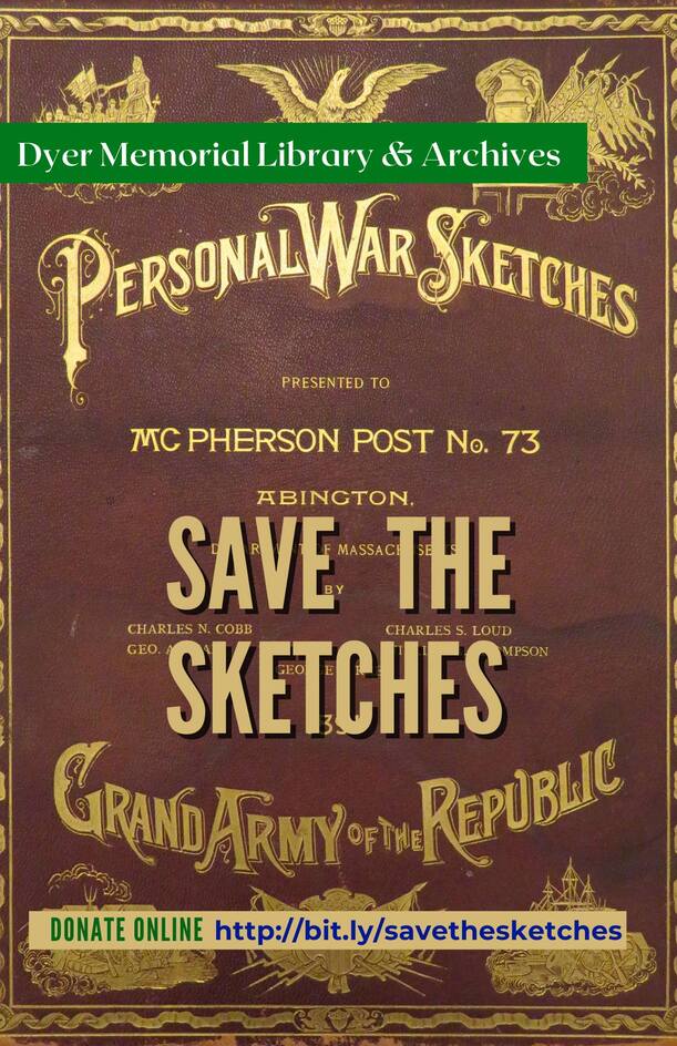 Save The Sketches - McPherson Post G.A.R. Book